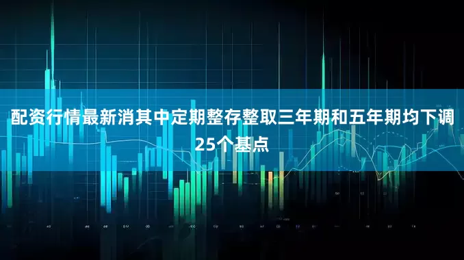 配资行情最新消其中定期整存整取三年期和五年期均下调25个基点